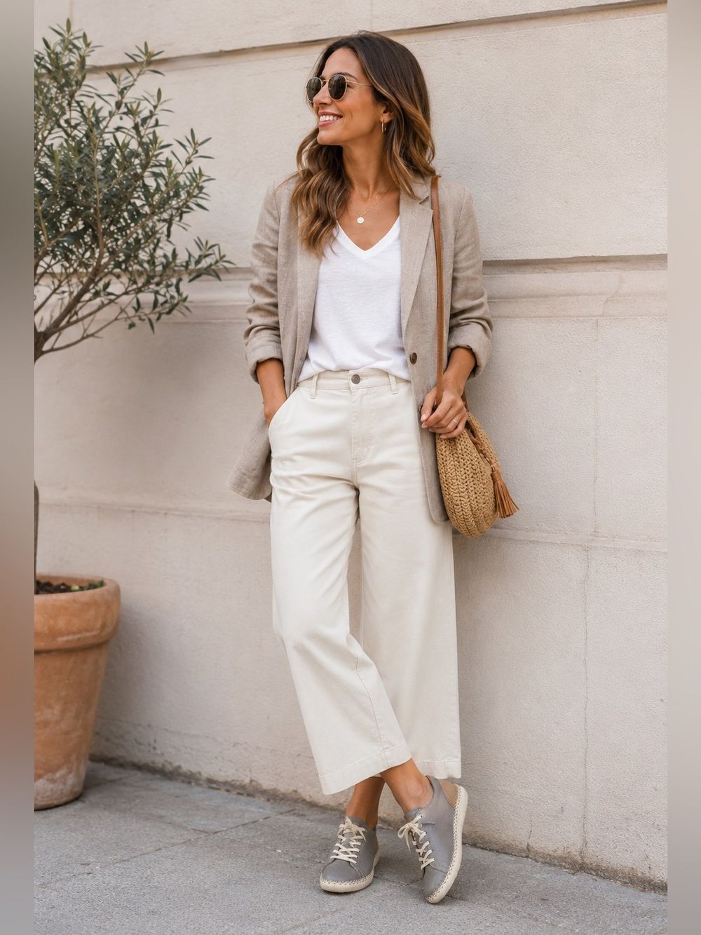 PIKOLINOS Medina Leather Lace-up Sneakers